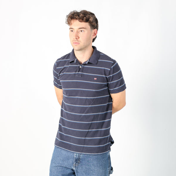Navy Blue 90s Polo Ralph Lauren T-Shirt (M)